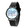 vineyard vines marble Black Quartz Watch Unisex With Premium Gift Box