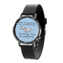 Time to Be a Unicorn Quotes Black Quartz Watch Unisex With Premium Gift Box