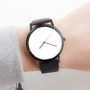 Black Quartz Watch Unisex With Premium Gift Box