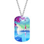 Disney Mulan Art Custom Military Dog Tag ID Name Tag Pet Tag Jewelry Necklaces