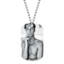 Cameron Dallas Stainless Steel Military Custom Dog Tag ID Name Tag Pet Tag Jewelry Necklaces
