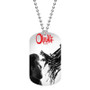 outcast Arts Stainless Steel Custom Dog Tag ID Name Tag Pet Tag Jewelry Necklaces