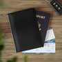 Custom PU Leather Passport Travel Baggage Tag Cover