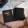 Custom PU Leather Passport Travel Baggage Tag Cover
