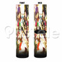 Magi The Labyrinth of Magic Custom Sublimation Printed Socks Polyester Acrylic Nylon Spandex