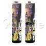 Sticky Fingers Custom Sublimation Printed Socks Polyester Acrylic Nylon Spandex
