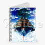 Castle in the Sky Custom Personalized Spiral Notebook Cover Prin Ruled Line