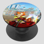 Pastele Zootopia Art Custom Phone Grip Holder Pop-able Phone Stands and Holder Grip Finger Round Foldable Mobile Phone Holder Accessory