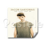 Jacob Sartorius Last Text Custom Stickers White Transparent Vinyl Decals