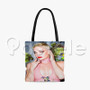 Katy Perry D j Vu Custom Personalized Tote Bag Polyester Cotton Bags Unisex