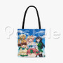 My First Girlfriend is a Gal Custom Personalized Tote Bag Polyester Cotton Bags Unisex