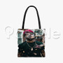 Smino Custom Personalized Tote Bag Polyester Cotton Bags Unisex