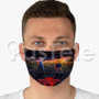 204 Stranger 13 Things 3 Custom Fabric Face Custom Fabric Face Mask Polyester Two Layers Cloth