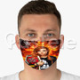 Becky Lynch WWE Custom Fabric Face Custom Fabric Face Mask Polyester Two Layers Cloth