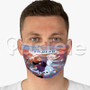 Frozen 2 Disney Custom Fabric Face Custom Fabric Face Mask Polyester Two Layers Cloth