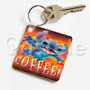 Disney Lilo and Stitch Custom Keychain Jewelry Necklaces Pendant Two Sides Key