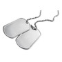 Custom Military Dog Tag ID Name Tag Pet Tag Jewelry Necklaces Pendant Chain