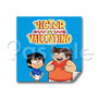 Victor and Valentino Custom Personalized Stickers White Transparent Vinyl Decals