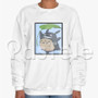 Totoro Custom Unisex Crewneck Sweatshirt Cotton Polyester Fabric Sweater