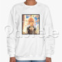 Violet Evergarden Custom Unisex Crewneck Sweatshirt Cotton Polyester Fabric Sweater