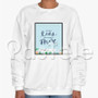 When Less Becomes More Custom Unisex Crewneck Sweatshirt Cotton Polyester Fabric Sweater