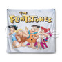 The Flintstones Custom Printed Silk Fabric Tapestry Indoor Wall Decor Hanging Home Art Decorative Wall Painting