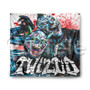 Twiztid Custom Printed Silk Fabric Tapestry Indoor Wall Decor Hanging Home Art Decorative Wall Painting