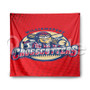 Williamsport Crosscutters Custom Printed Silk Fabric Tapestry Indoor Wall Decor Hanging Home Art Decorative Wall Painting