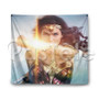 wonder woman Custom Printed Silk Fabric Tapestry Indoor Wall Decor Hanging Home Art Decorative Wall Painting