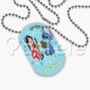 Lilo and Stitch Cute Custom Art Personalized Dog Tags ID Name Tag Pet Tag