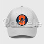 Syracuse Orange Custom Unisex Twill Hat Embroidered Cap Black White