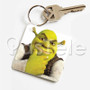 Shrek Custom Personalized Art Keychain Key Ring Jewelry Necklaces Pendant Two Sides