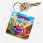 Spyro Reignited Trilogy Custom Personalized Art Keychain Key Ring Jewelry Necklaces Pendant Two Sides