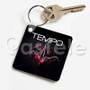 Tempo Sammie Custom Personalized Art Keychain Key Ring Jewelry Necklaces Pendant Two Sides