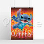 Disney Lilo and Stitch Custom Art Silk Poster Print Wall Decor 20 x 13 Inch 24 x 36 Inch
