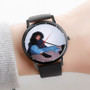 Pastele Sza Watch Custom Unisex Black Quartz Watch Premium Gift Box Watches
