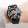 Pastele Why Don t We Zach Herron Watch Custom Unisex Black Quartz Watch Premium Gift Box Watches