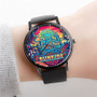 Pastele Blink 182 Watch Custom New Unisex Black Quartz Watch Premium Gift Box Watches