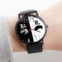 Pastele Death Note K and L Watch Custom Unisex Black Quartz Watch Premium Gift Box Watches