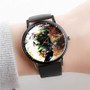 Pastele Dr Doom Marvel Watch Custom Unisex Black Quartz Watch Premium Gift Box Watches