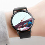 Pastele Halsey Badlands Watch Custom Unisex Black Quartz Watch Premium Gift Box Watches