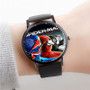Pastele Spider Man Shattered Dimensions Watch Custom Unisex Black Quartz Watch Premium Gift Box Watches
