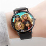 Pastele Steel Panther Music Watch Custom Unisex Black Quartz Watch Premium Gift Box Watches
