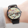Pastele Taylor Swift 1989 Signature Watch Custom Unisex Black Quartz Watch Premium Gift Box Watches