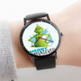 Pastele The Grinch Merry Whatever Watch Custom Unisex Black Quartz Watch Premium Gift Box Watches