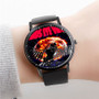 Pastele Travis Scott Birds Eye View Tour Watch Custom Unisex Black Quartz Watch Premium Gift Box Watches