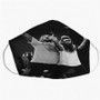 Pastele uicideboy Custom Fabric Face Mask Polyester Two Layers Cloth Washable Non-Surgical Protective Face Mask