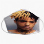 Pastele XXXTentacion New Custom Fabric Face Mask Polyester Two Layers Cloth Washable Non-Surgical Protective Face Mask