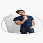 Pastele Zac Efron Custom Fabric Face Mask Polyester Two Layers Cloth Washable Non-Surgical Protective Face Mask