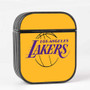 Pastele LA Lakers NBA Custom Personalized AirPods Case Apple AirPods Gen 1 AirPods Gen 2 AirPods Pro Protective Cover Sublimation